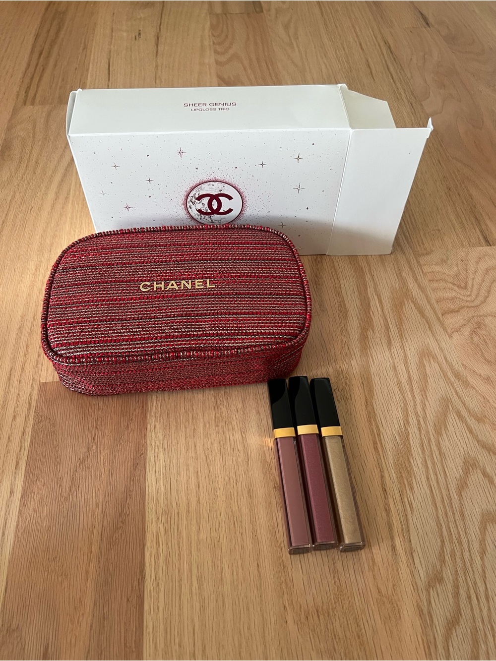 CHANEL Sheer Genius Lip Gloss Gift Set